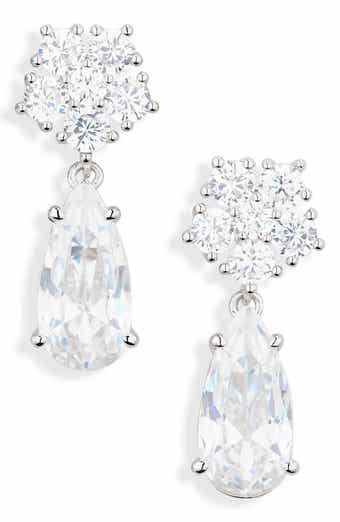 Nadri Ella Cubic Zirconia Drop Earrings