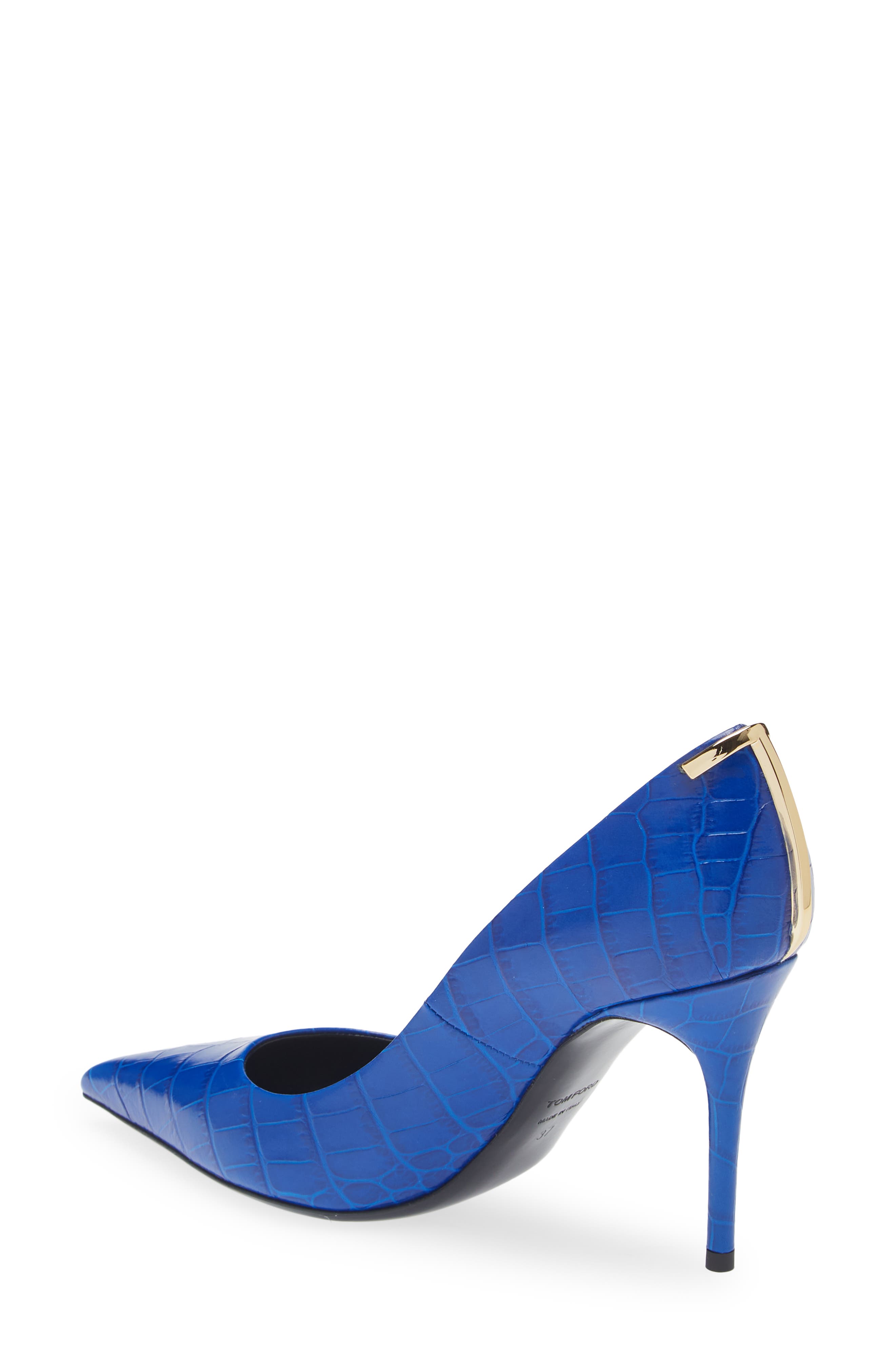 TOM FORD Iconic-T Pointed Toe Pump, Alternate, color, 