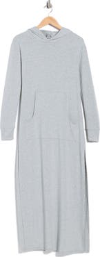 GO COUTURE Hooded Long Sleeve Dress