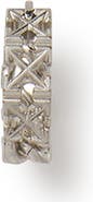 OFF WHITE Men's Arrow Hoop Mono Earring