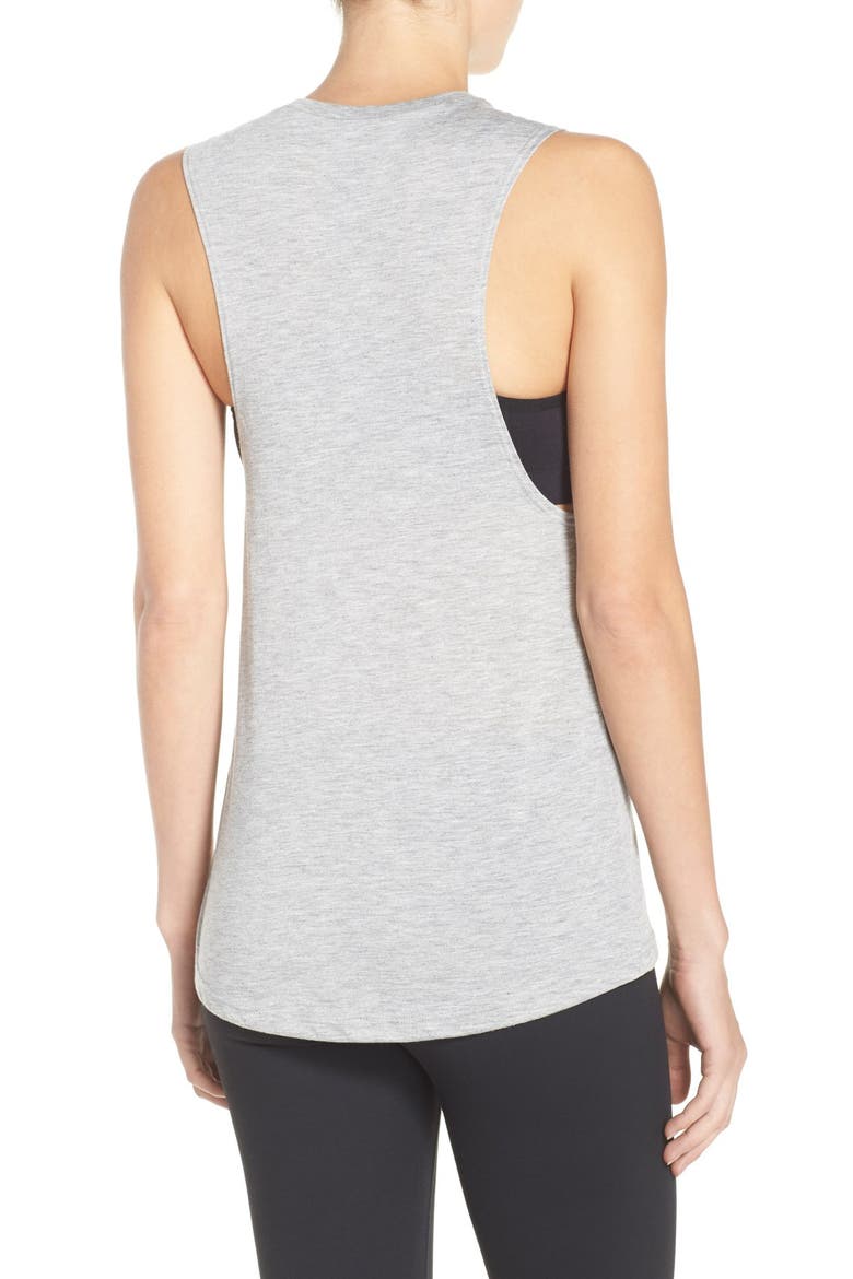 Rosé All Day Jersey Muscle Tee, Alternate, color, GREY