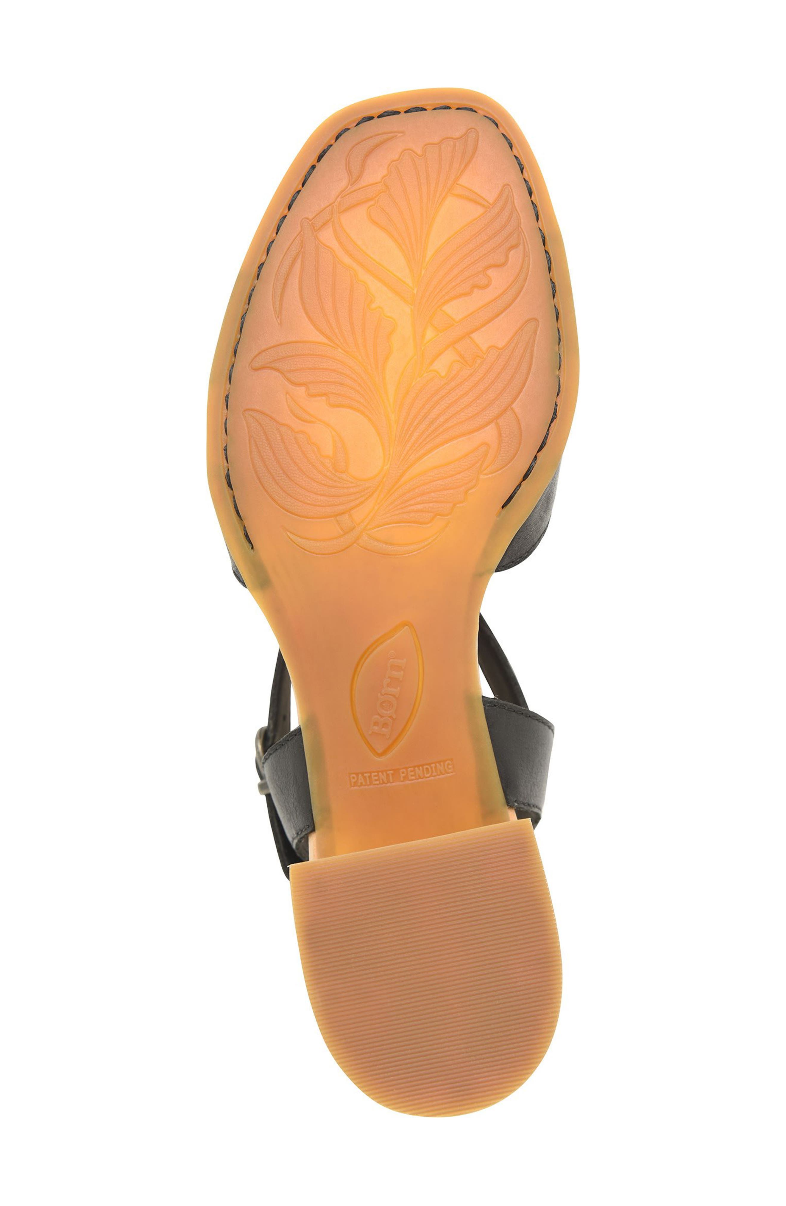 Børn Sadie Ankle Strap Sandal, Alternate, color, Black Leather