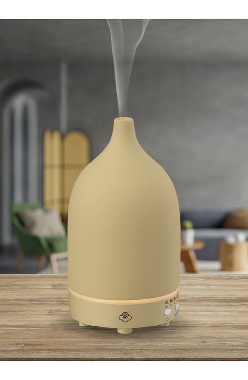 Serene House Vapor Ceramic Ultrasonic Diffuser In Brown