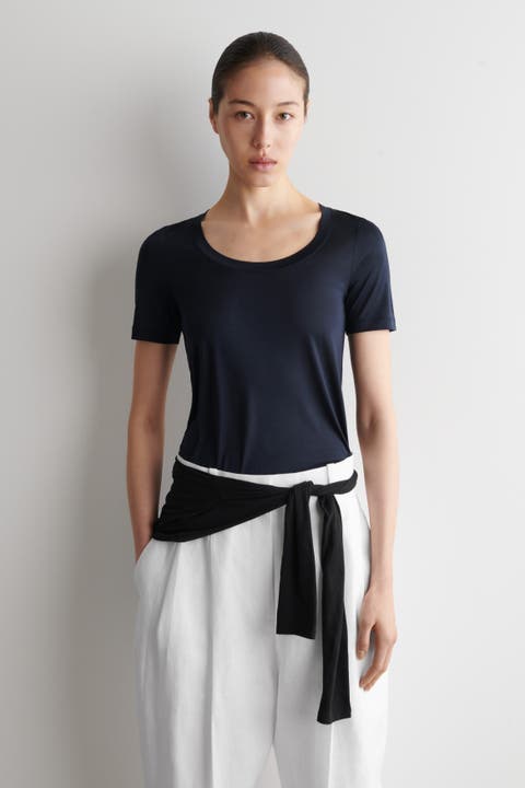 Slim Silk T-Shirt
