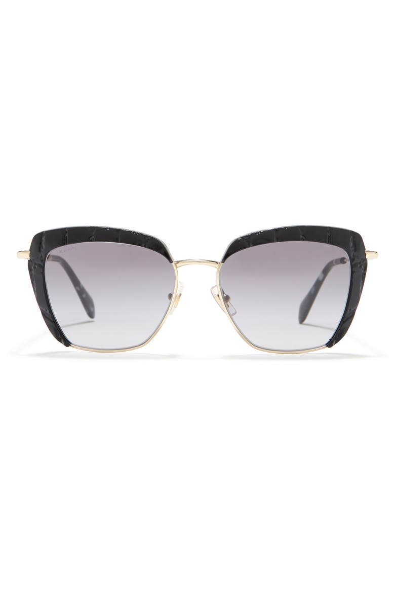 Miu Miu 53mm Sunglasses, Main, color, Black