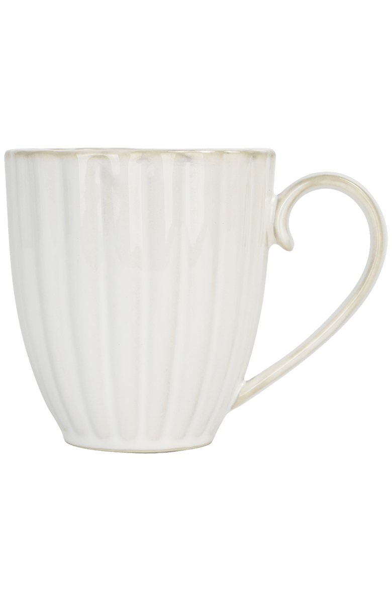 SWEET WATER DECOR Scallop 20 oz Ceramic Mug, Main, color, Scallop
