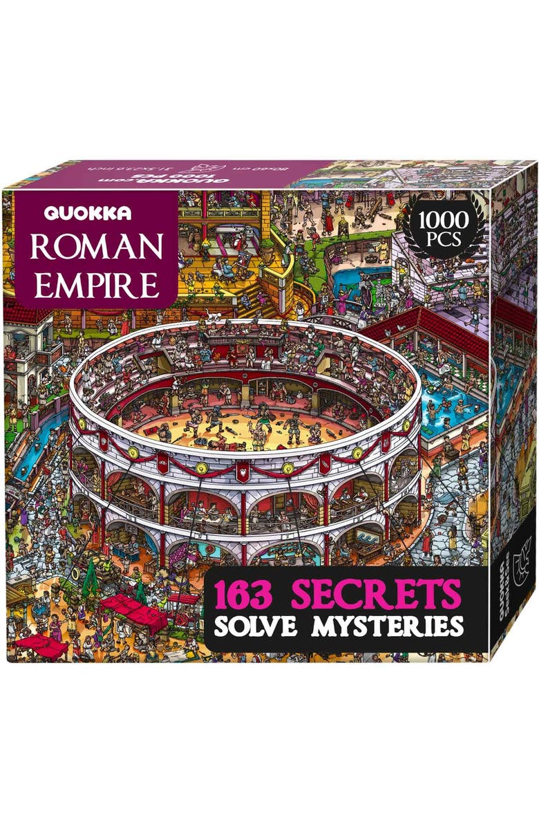 Quokka 1000-Piece Jigsaw Puzzle for Adults - Metropolis, Nosferatu & Roman Empire, Main, color, Roman Empire