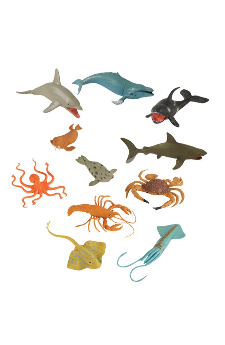 Kaplan Early Learning Company Wildlife Animals Collection - Set of 32, Alternate, color, Multicolored