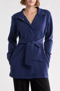 YOGALICIOUS Softlite Funnel Neck Belted Cardigan