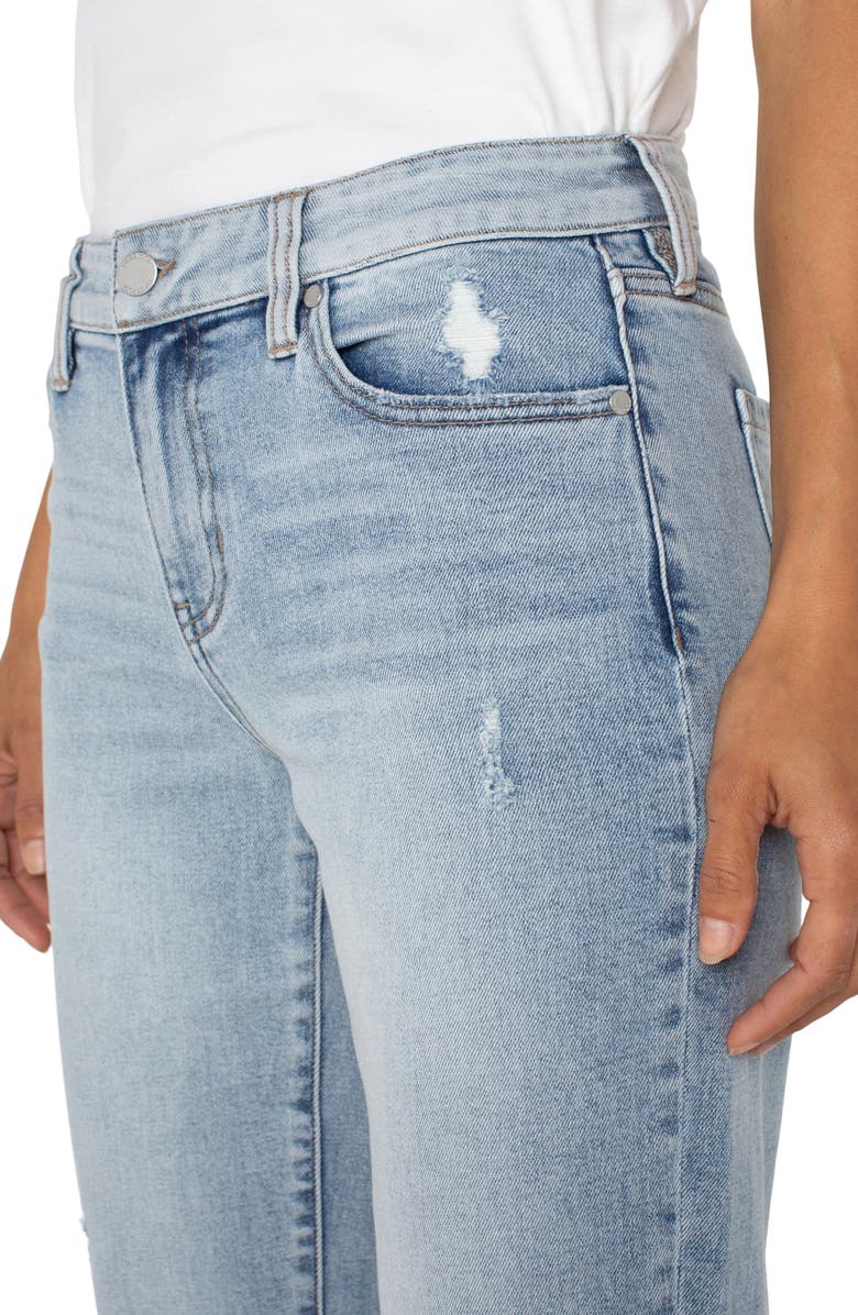 Liverpool Los Angeles Liv Crop Non-Skinny Skinny Jeans, Alternate, color, 