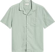 AG Foster Linen & Cotton Camp Shirt