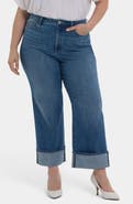NYDJ Teresa Cuff Wide Leg Jeans