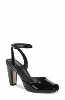 Sam Edelman Wrenna Ankle Strap Peep Toe Pump