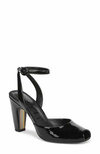 Sam Edelman Wrenna Ankle Strap Peep Toe Pump