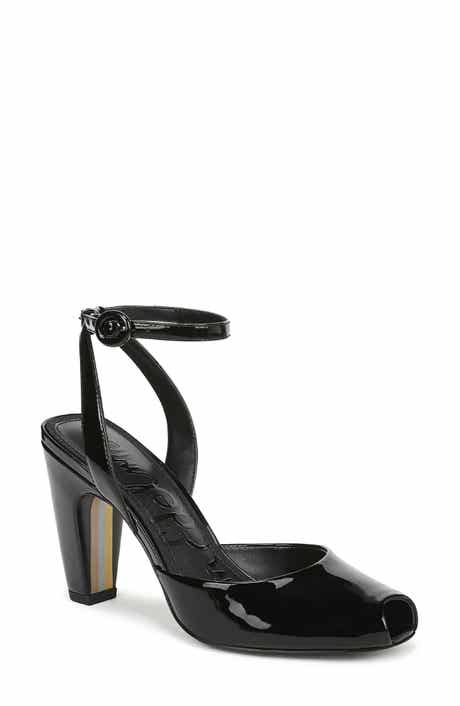 Sam Edelman Wrenna Ankle Strap Peep Toe Pump