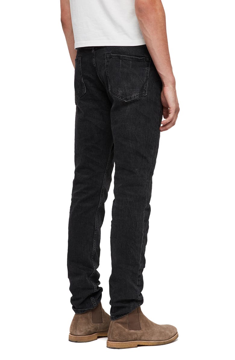 AllSaints Rex Slim Fit Straight Leg Jeans, Alternate, color, 