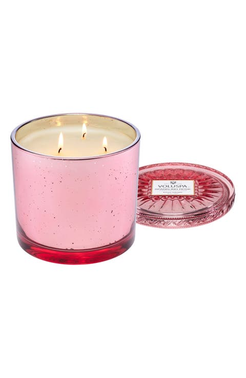 Sparkling Rose Three-Wick Grande Maison Candle