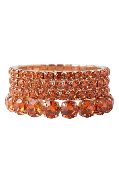 Maxi Crystal Stretch Bracelet