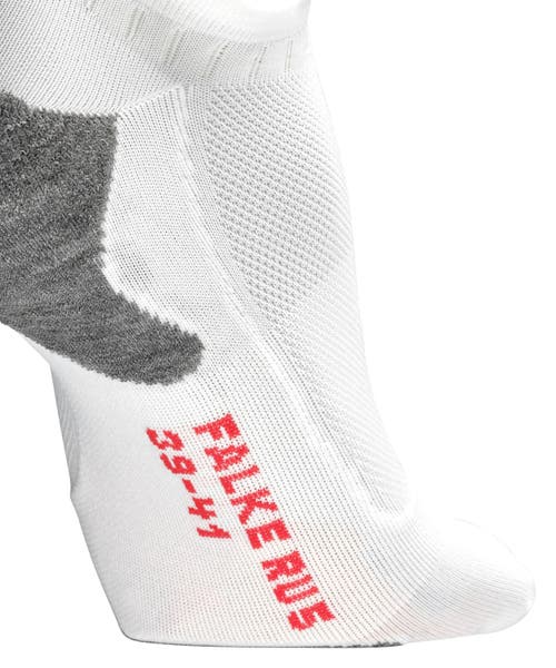 Falke Ru5 Race Invisible Running Socks In White