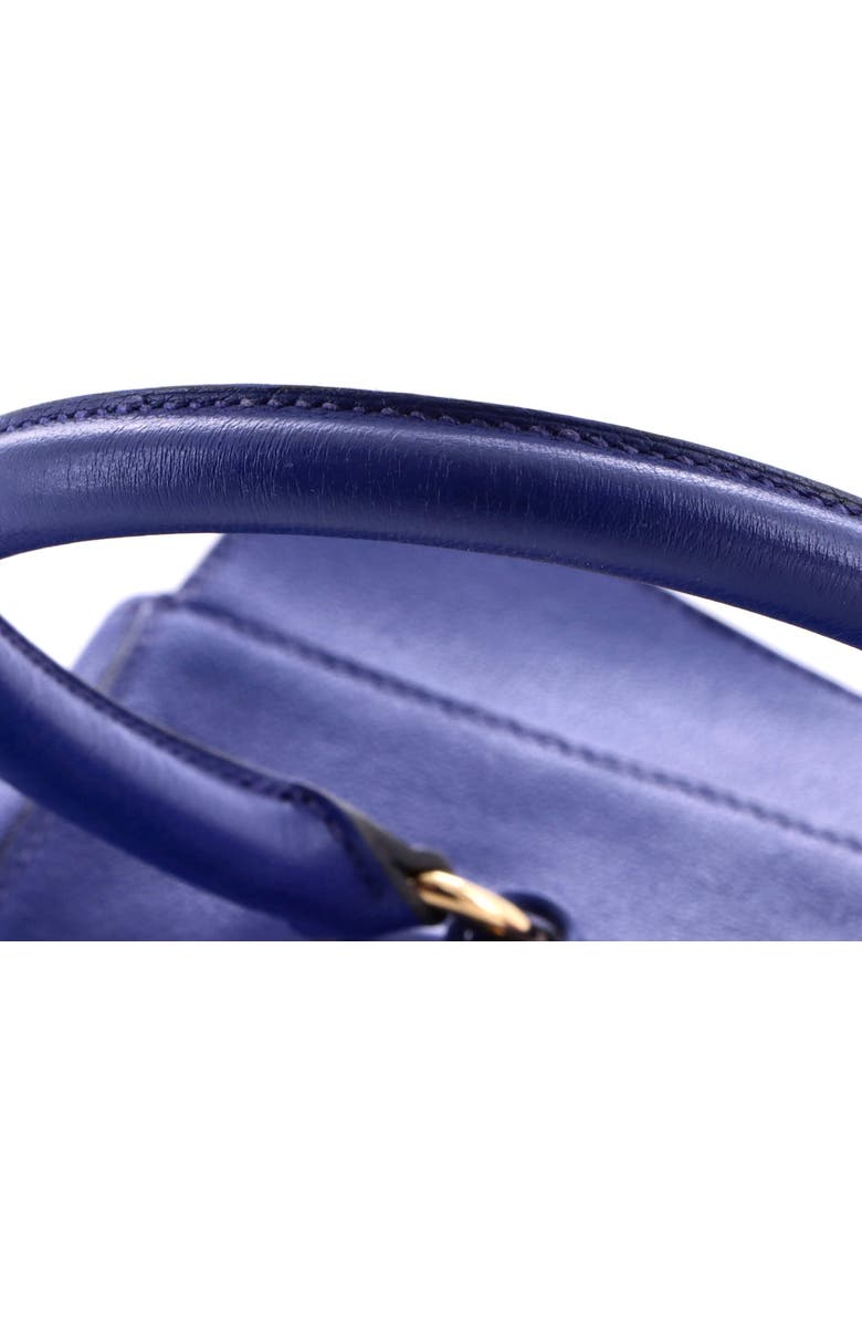 Pre-Owned Hermes Toolbox Bag Evercolor 26, Alternate, color, Bleu Electrique