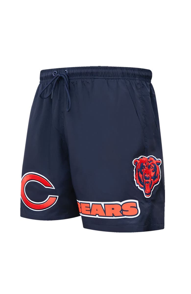PRO STANDARD Men's Pro Standard Navy Chicago Bears Woven Shorts, Alternate, color, Navy
