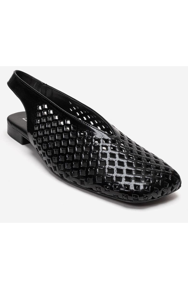 Forever & Always Shoes Delizia Leather Slingback Shoe, Alternate, color, Black