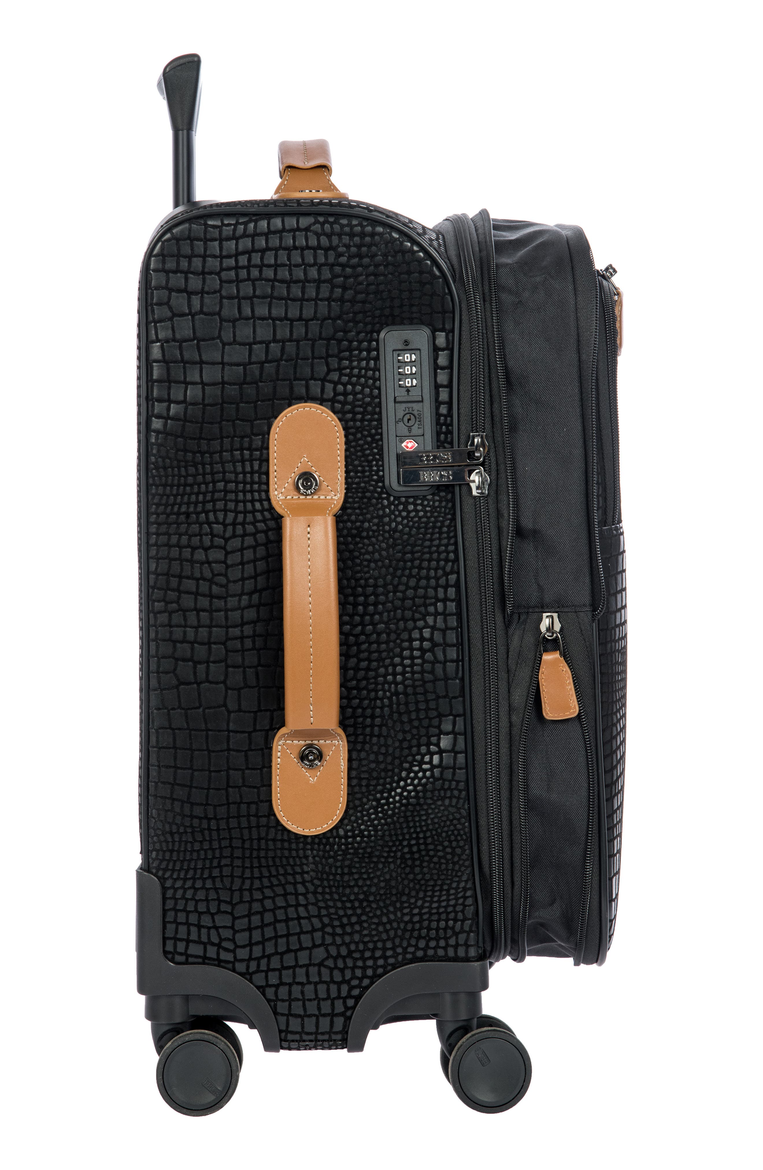 Bric's My Safari 21-Inch Expandable Spinner Luggage, Alternate, color, Black