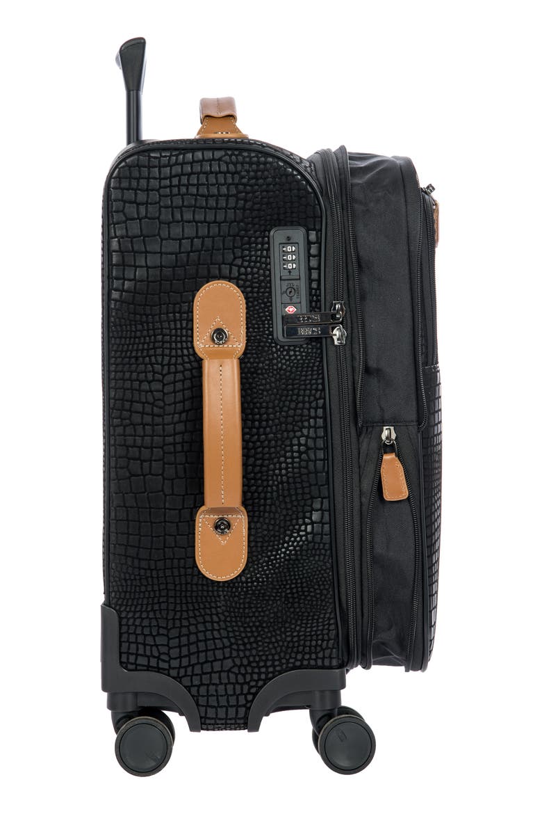 My Safari 21-Inch Expandable Spinner Luggage, Alternate, color, BLACK