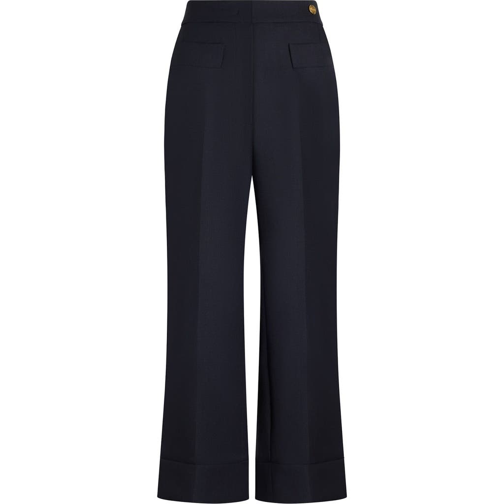 Callas Milano Brody Cropped Cuff Pant In Black