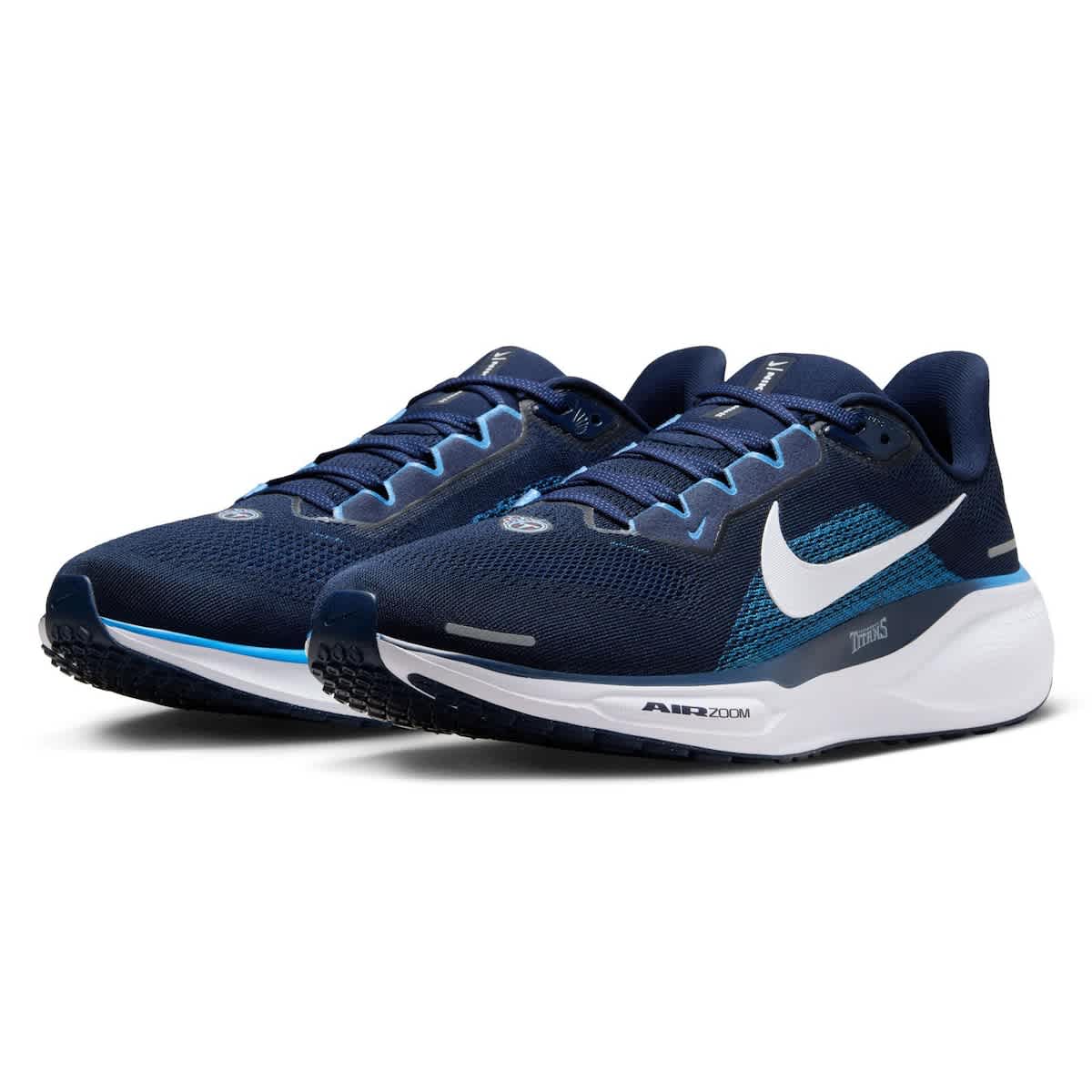 Nike Unisex Nike Navy Tennessee Titans Zoom Pegasus 41 Running Shoes, Alternate, color, 