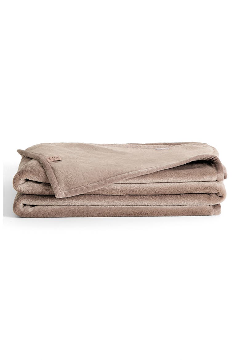 Lil' Marsh Traveller Plush Blanket, Alternate, color, MOCHA SHAR-PEI