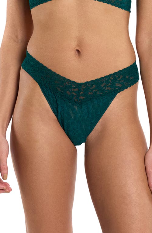 Hanky Panky Original Rise Thong In Green