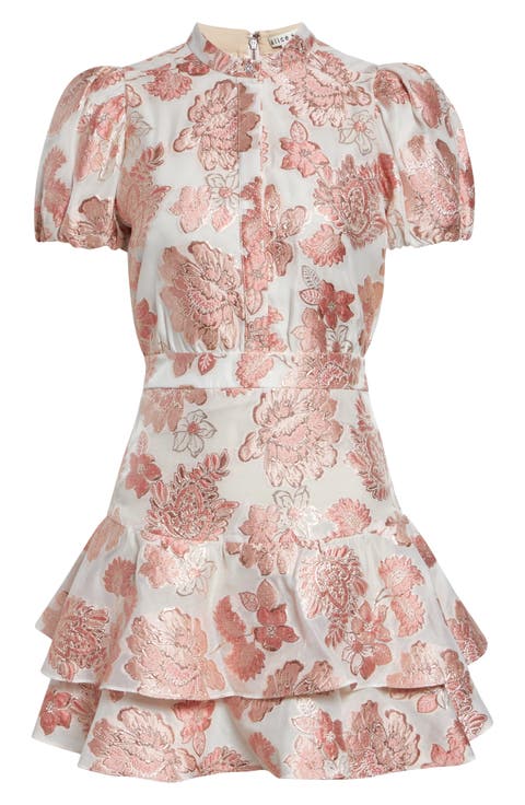 Loryn Floral Print Minidress