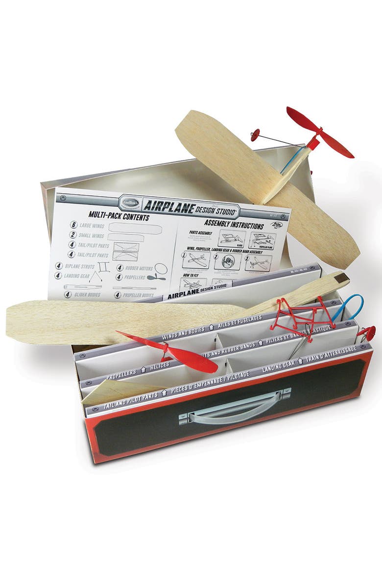 Airplane Design Studio Model Kit & Travel Case 142, Alternate, color, Multicolored