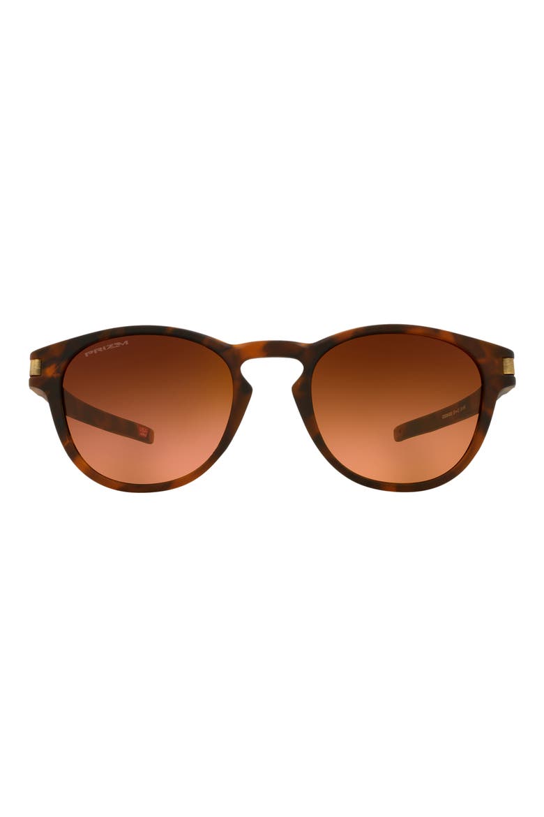 Latch 53mm Prizm™ Oval Sunglasses, Main, color, BROWN TORT