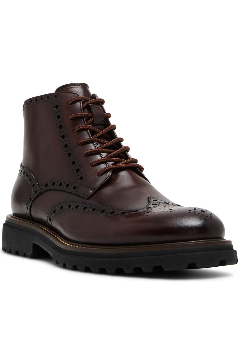 Steve Madden Kierson Lace-Up Boot, Main, color, Brown