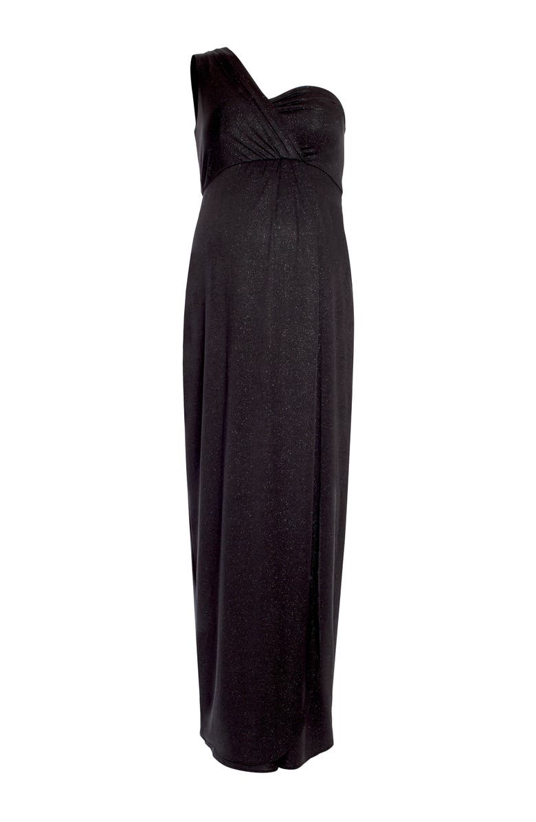 Tiffany Rose Maternity Galaxy Maternity Gown Long, Alternate, color, Night Sky