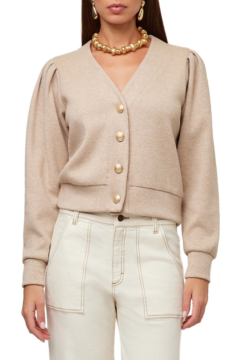 Madeline Cardigan, Main, color, LIGHT TAN