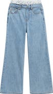 Tractr Kids' Boxer Wide Leg Pull-On Jeans
