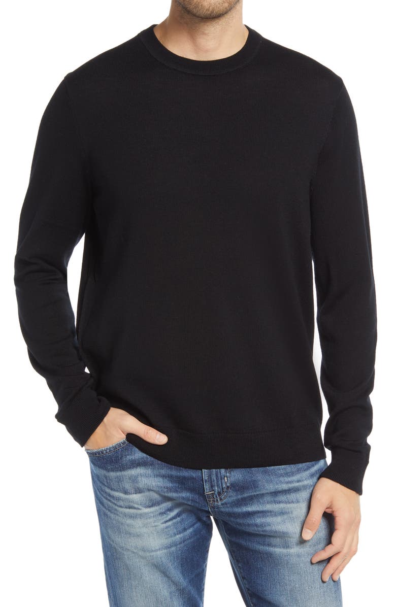 Nordstrom Washable Merino Crewneck Sweater, Main, color,