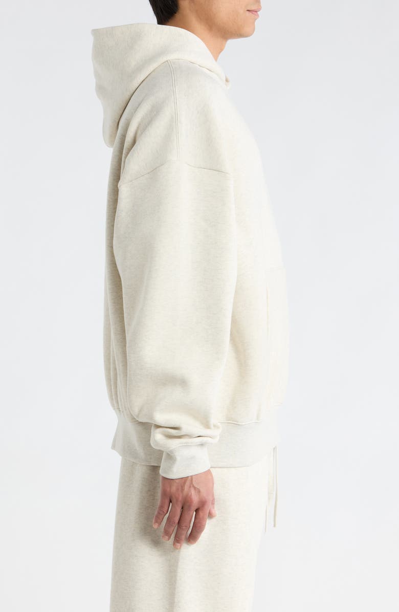 Fear of God Essentials Signature Classic Fit Hoodie, Alternate, color, Oatmeal Heather