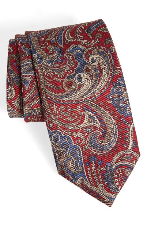 Paisley Silk Tie