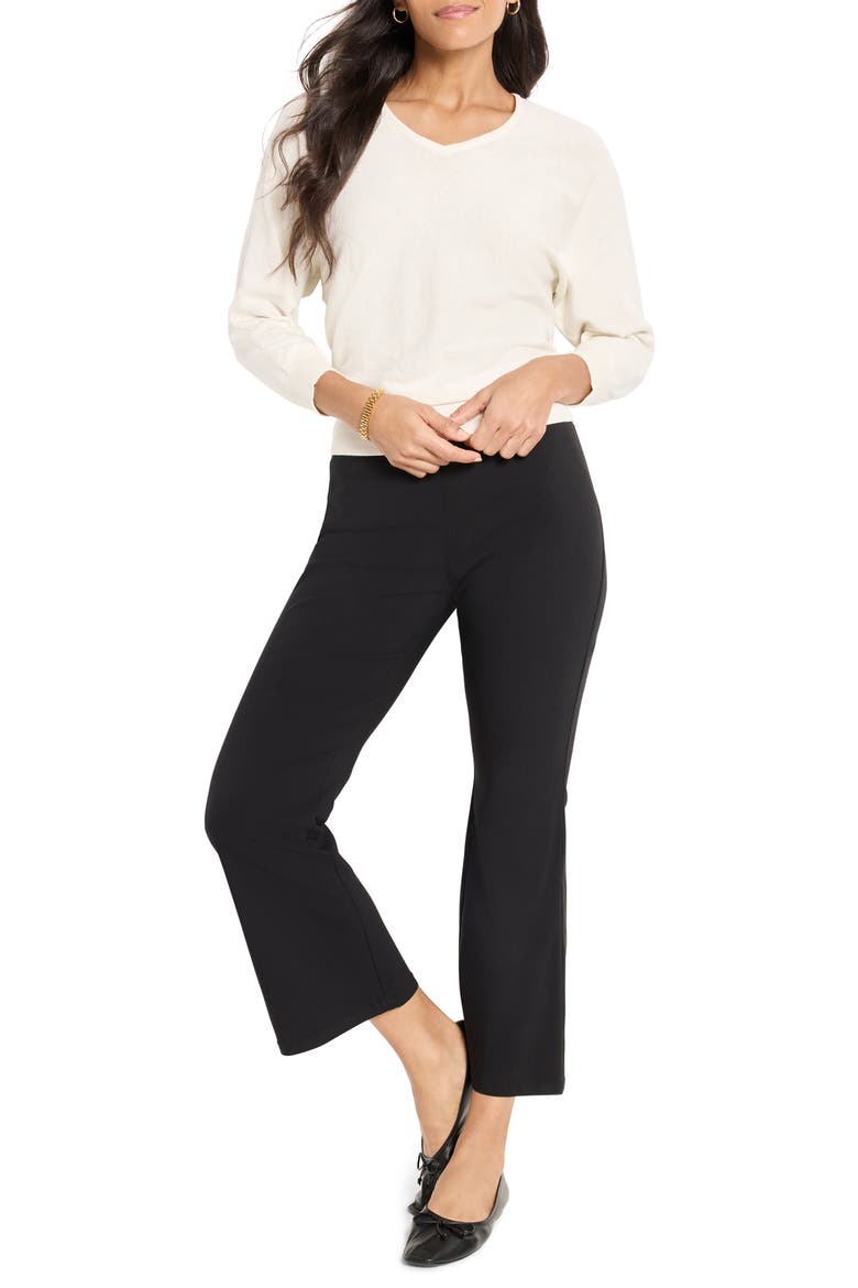 Berkeley Wonderstretch Ankle Bootcut Pants, Alternate, color, BLACK ONYX