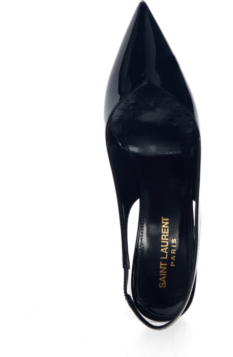 Saint Laurent Kiki Slingback Pump, Alternate, color,