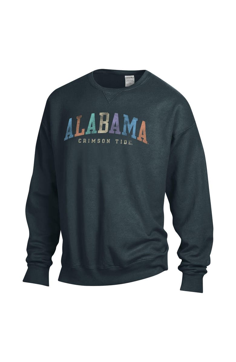 ComfortWash Unisex ComfortWash Gray Alabama Crimson Tide Oversized Pullover Sweatshirt, Alternate, color, Gray