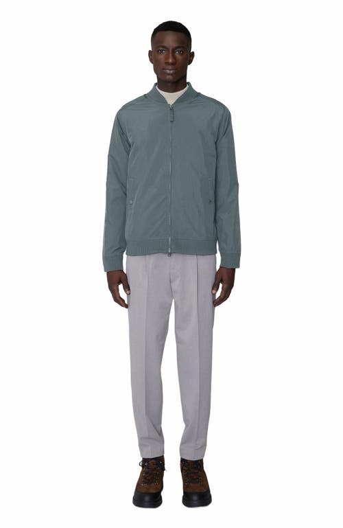 Quartz Co. Daniel | Bomber Jacket In Blue Grey