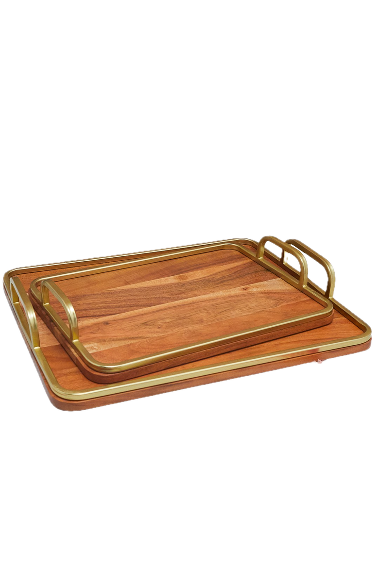 Mariposa Tray - Set of 2, Main, color, Natural