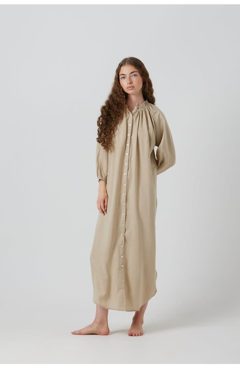 By Tess Collection Sophie Dress, Alternate, color, Beige