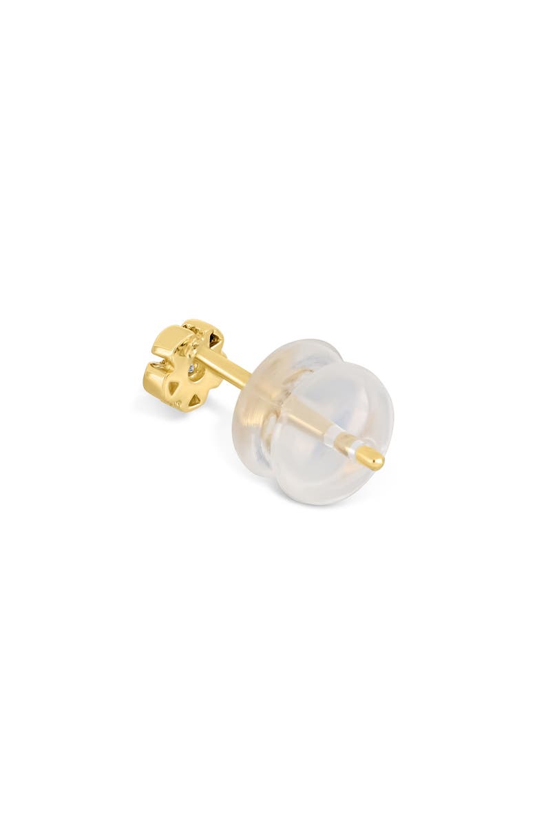 Bony Levy 18K Yellow Gold Diamond Flower Stud Earrings, Alternate, color,