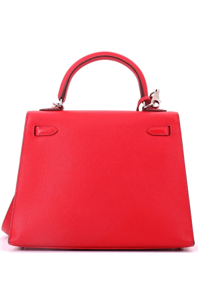 Pre-Owned Hermes Kelly Handbag Pink Epsom with Palladium Hardware 25, Alternate, color, Bougainvillier